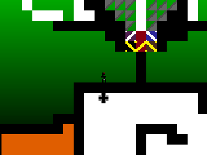 A screenshot of Problem Attic's first level hub